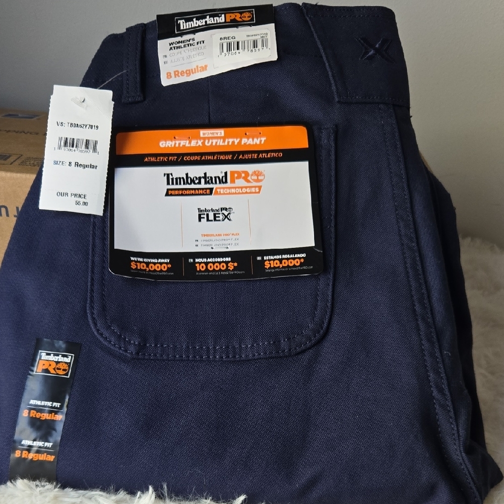 Women's Timberlnd Pro Gritflex Utility Pant Size 8 Regular